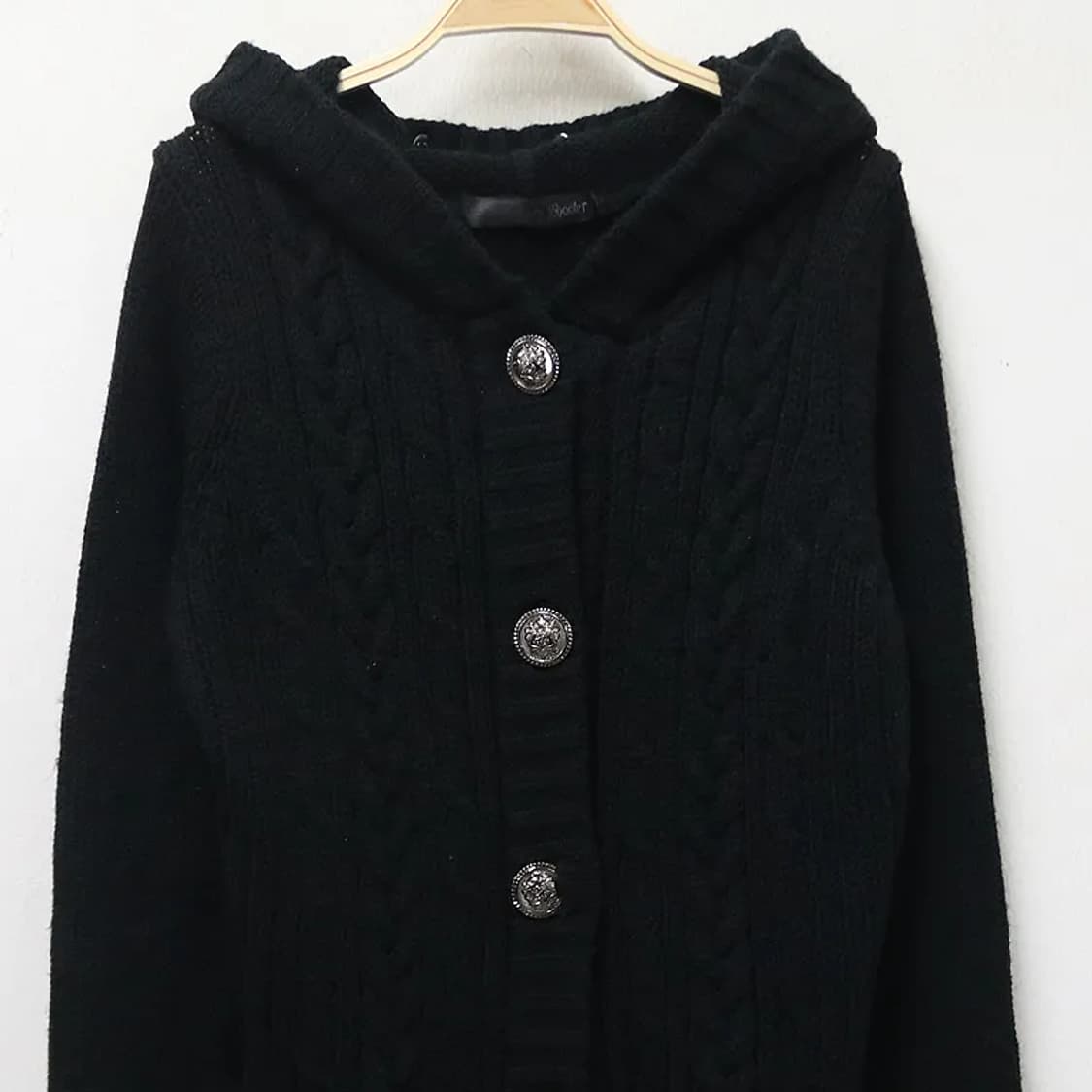 SHARP SHOOTER 꽈배기 니트 롱 가디건 63525 상품이미지3