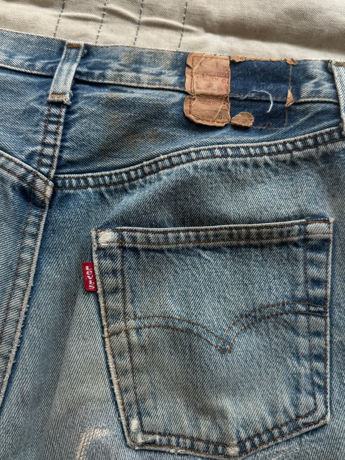 80s Levis 501 Selvedge Denim Pants 상품이미지10