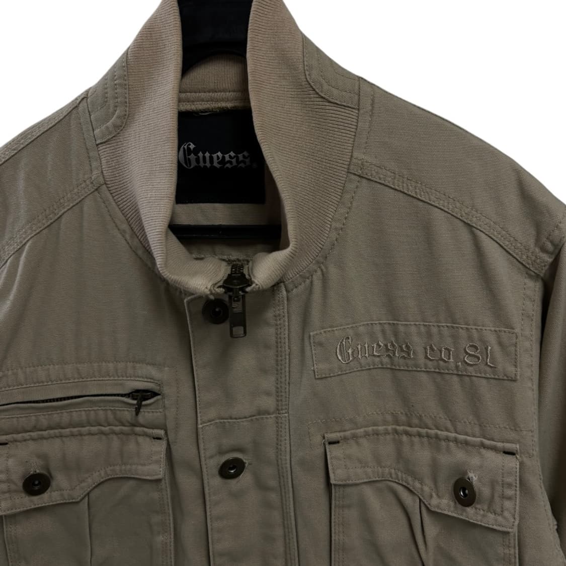 게스 올드라인 코튼 워크자켓 상품이미지3