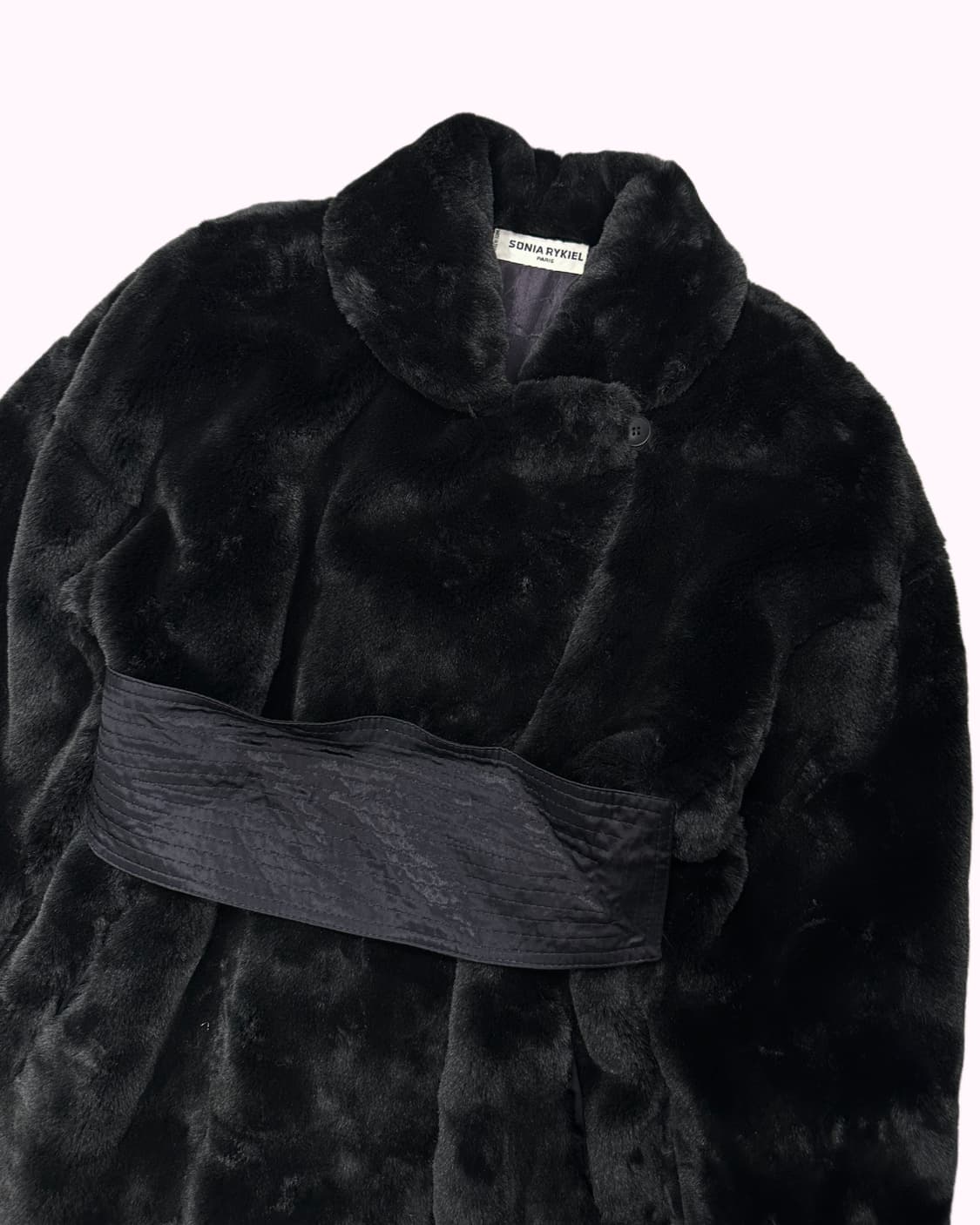 archive heavy long faux fur coat 상품이미지3
