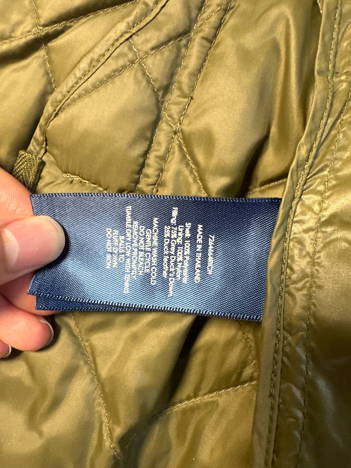 폴로랄프로렌 퀼팅 자켓 상품이미지5