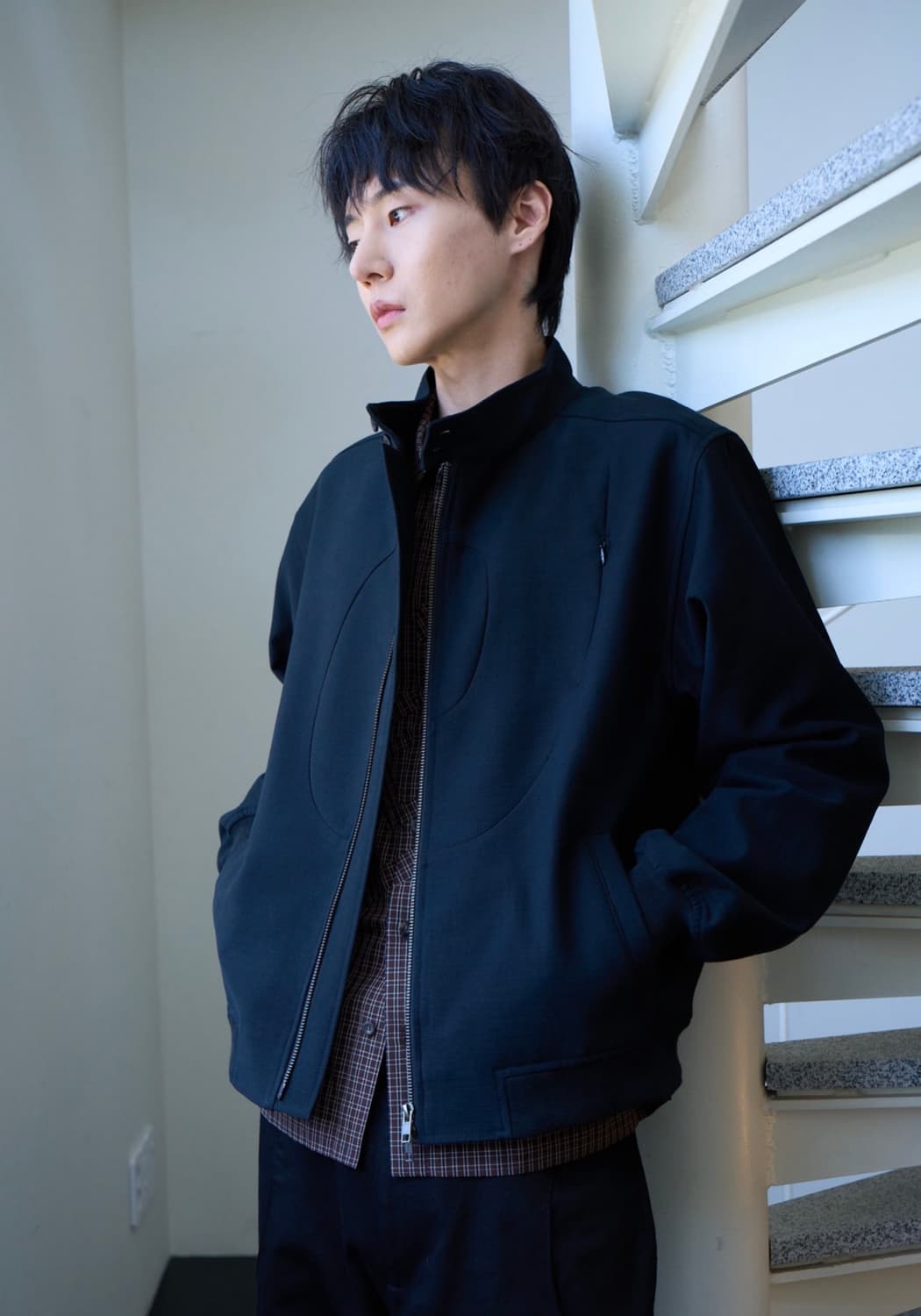 YOSUK Spiral jacket (Black) [2] 상품이미지3