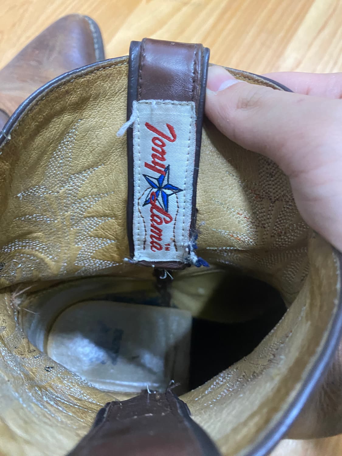 [270] 90's 'Tony Lama' Western Boots 6인치 상품이미지7