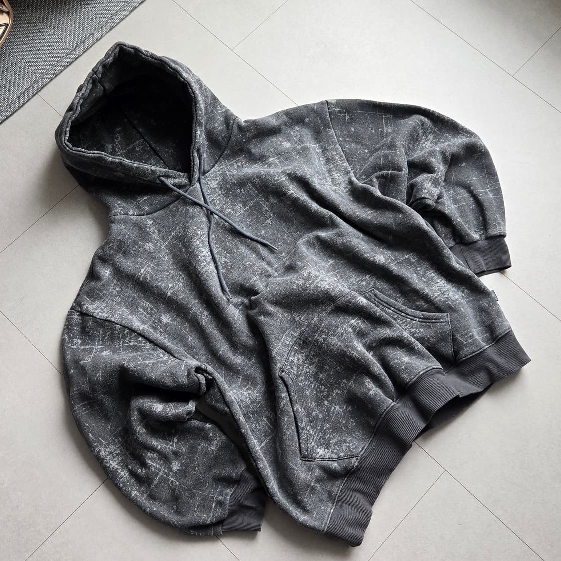 차콜 그레이 브라운브레스 후디  상품이미지1