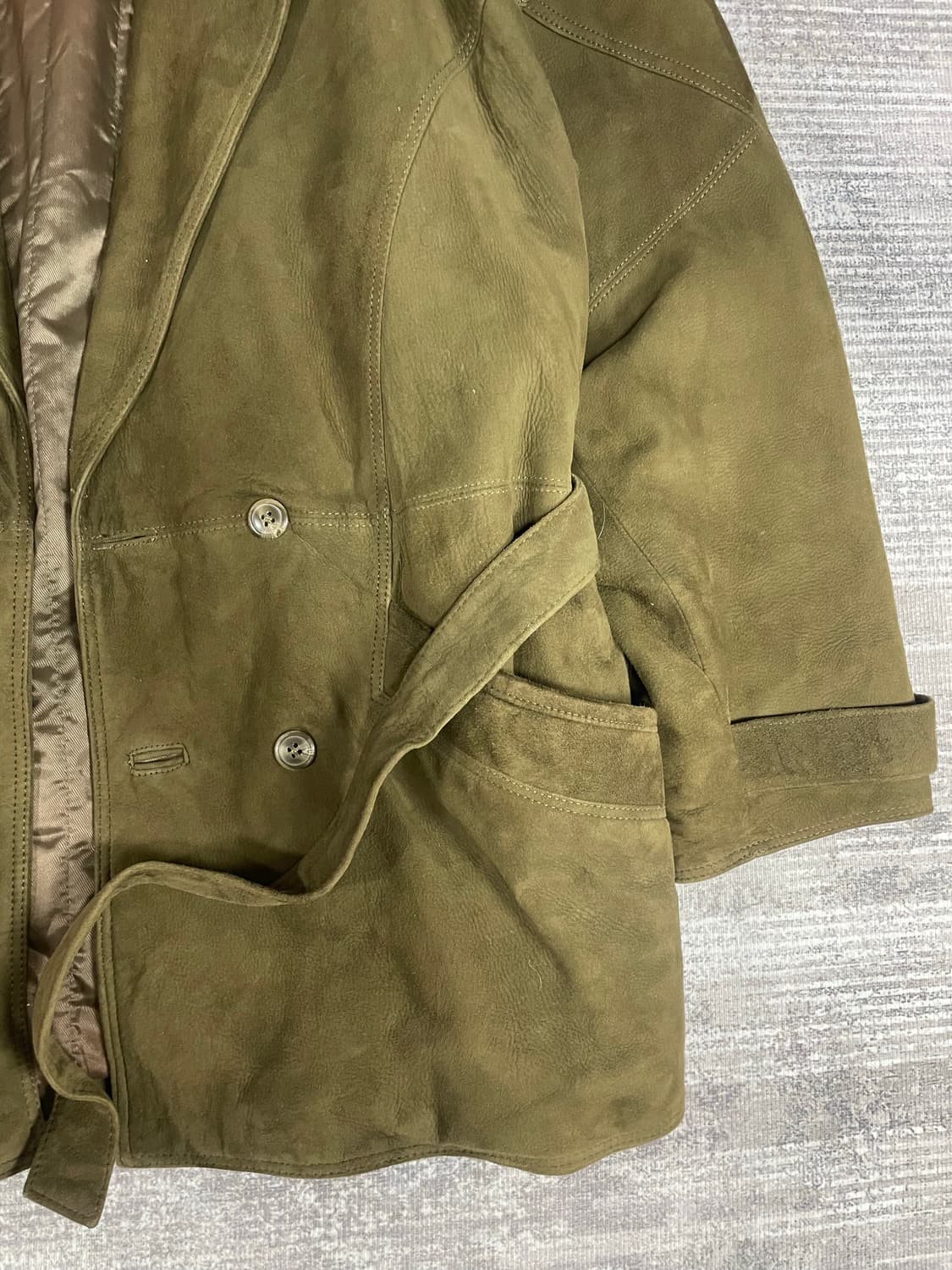 90s vtg pelle pelle 가죽사파리 상품이미지4