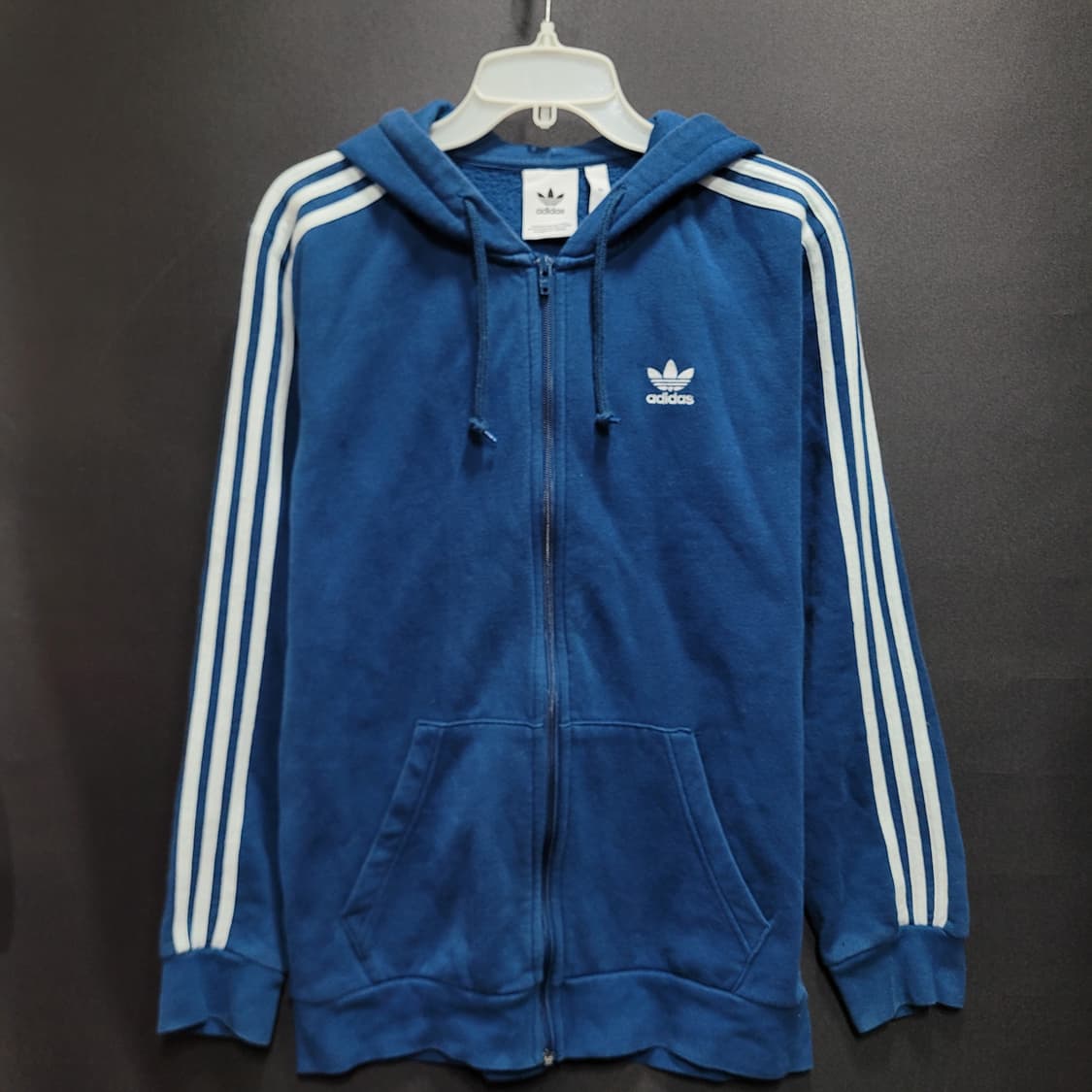 아디다스 불꽃 파이어버드 딥블루 후드 집업 상품이미지5