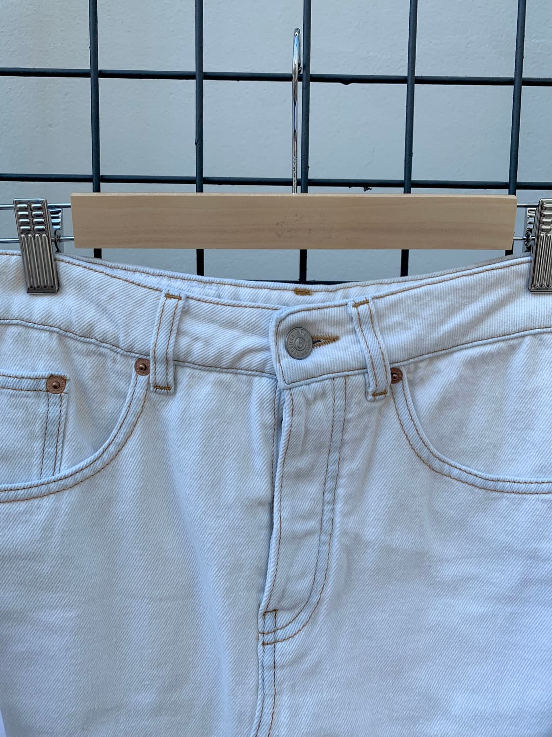 mm6 연청 데님 스커트 상품이미지4