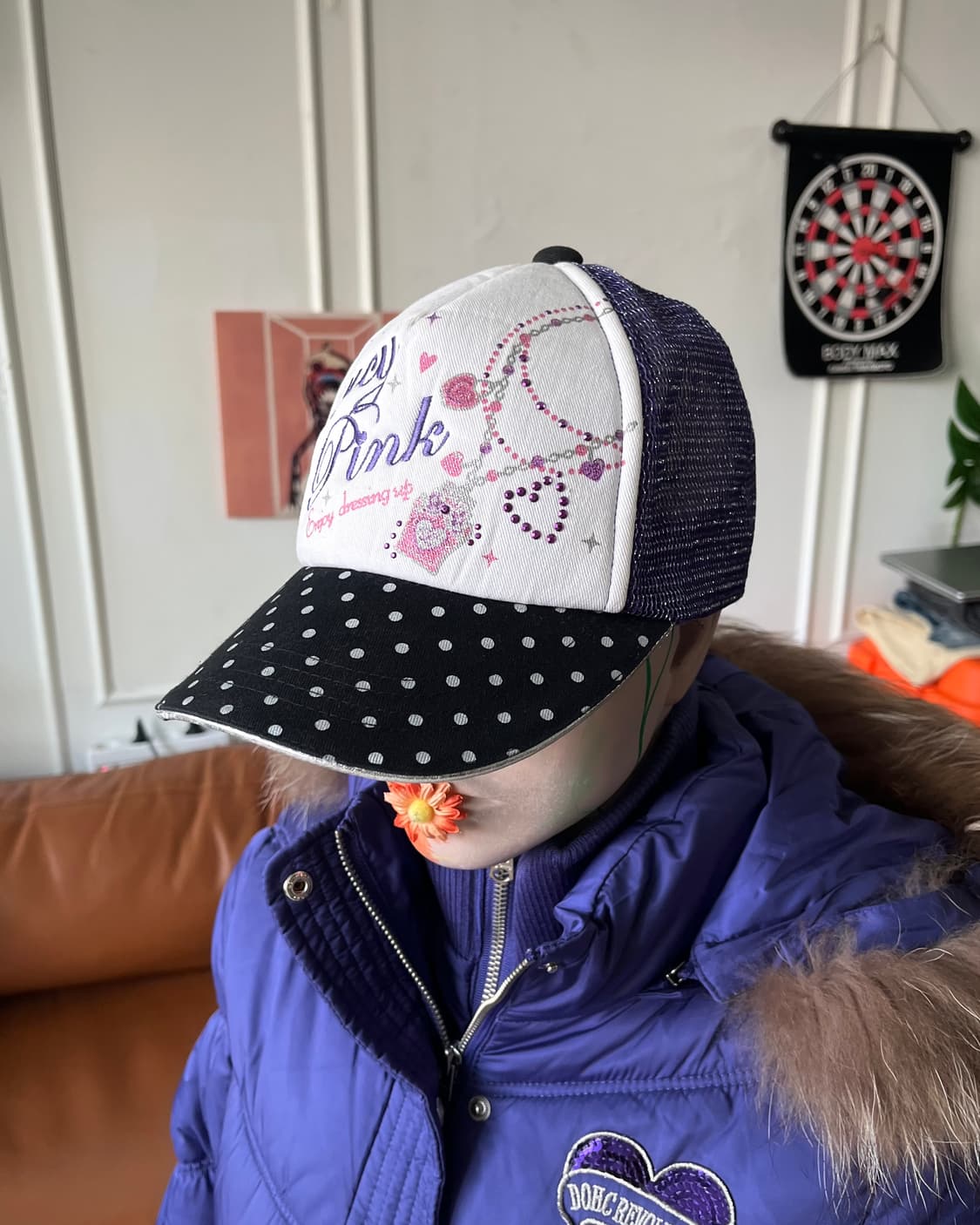 90s Mother Ways Japan Gal Mesh Ball Cap 상품이미지2