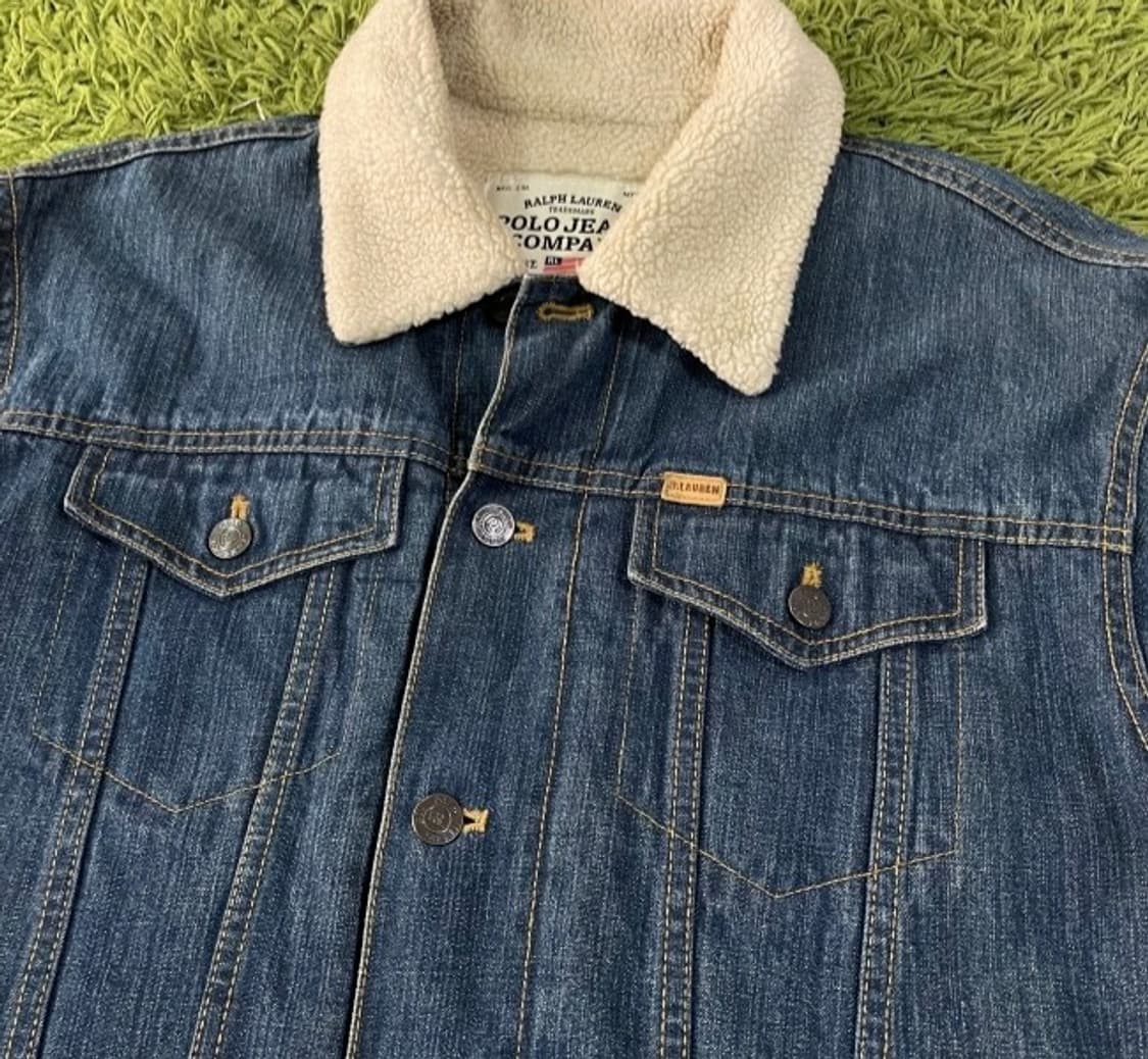 POLO 폴로진스 쉐르파 데님 자켓 100/L 상품이미지2