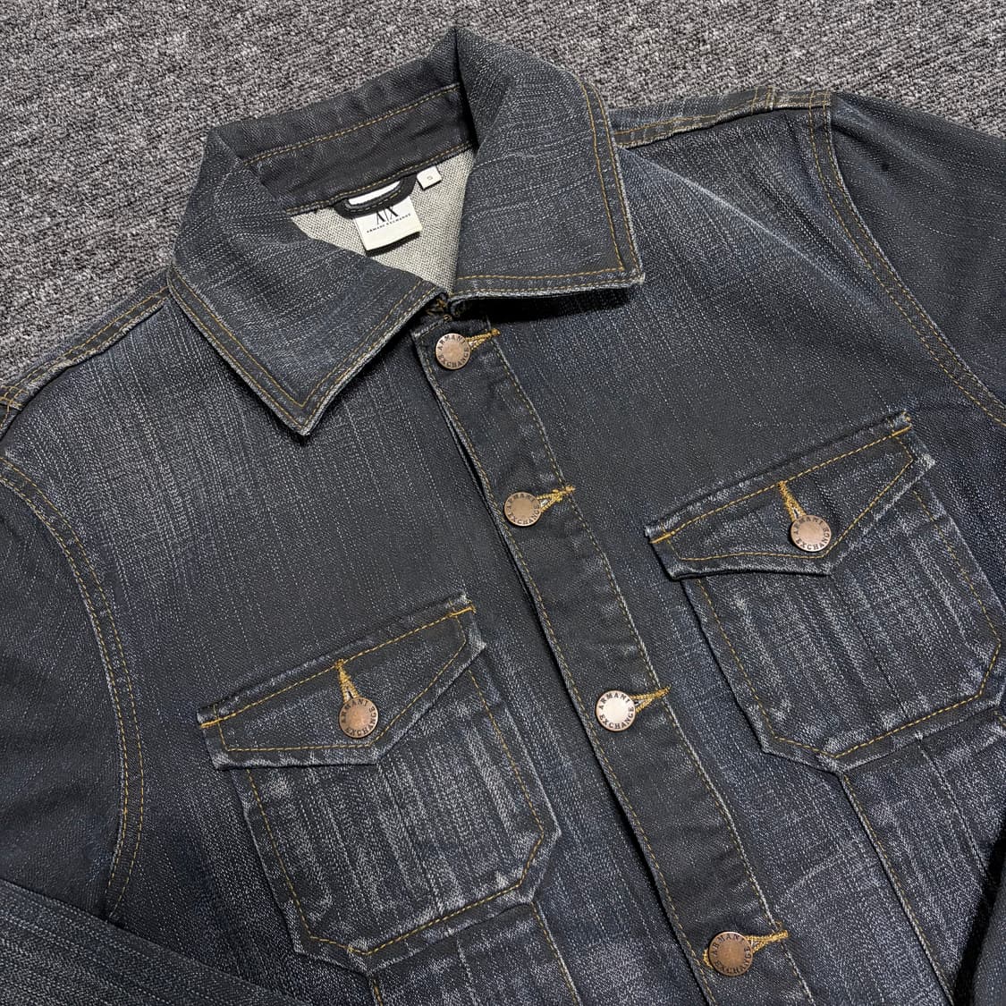 아르마니 익스체인지 데님 자켓 상품이미지3