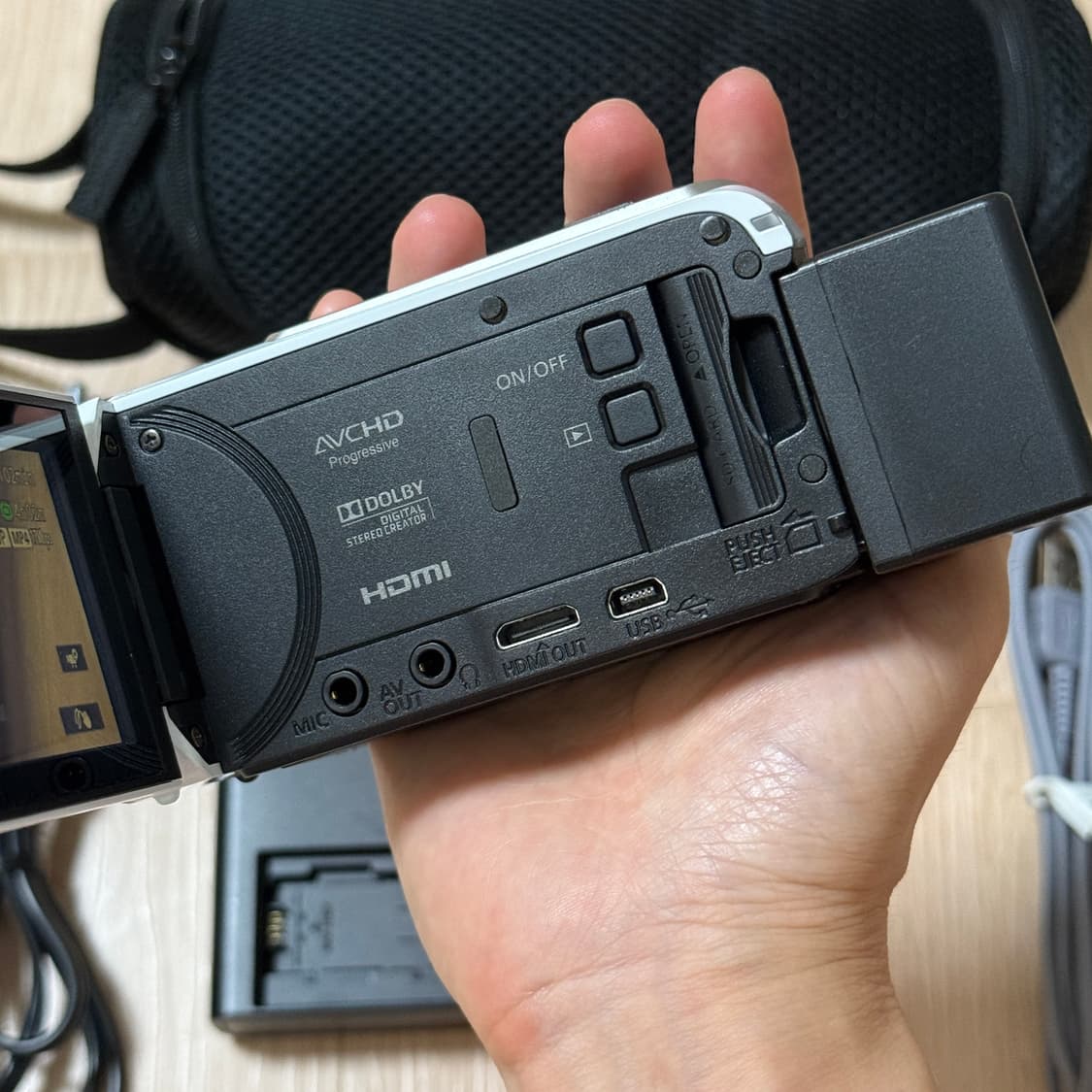 풀구성 캐논 HF R52 Canon iVIS HF R52 빈티지캠코더 상품이미지9