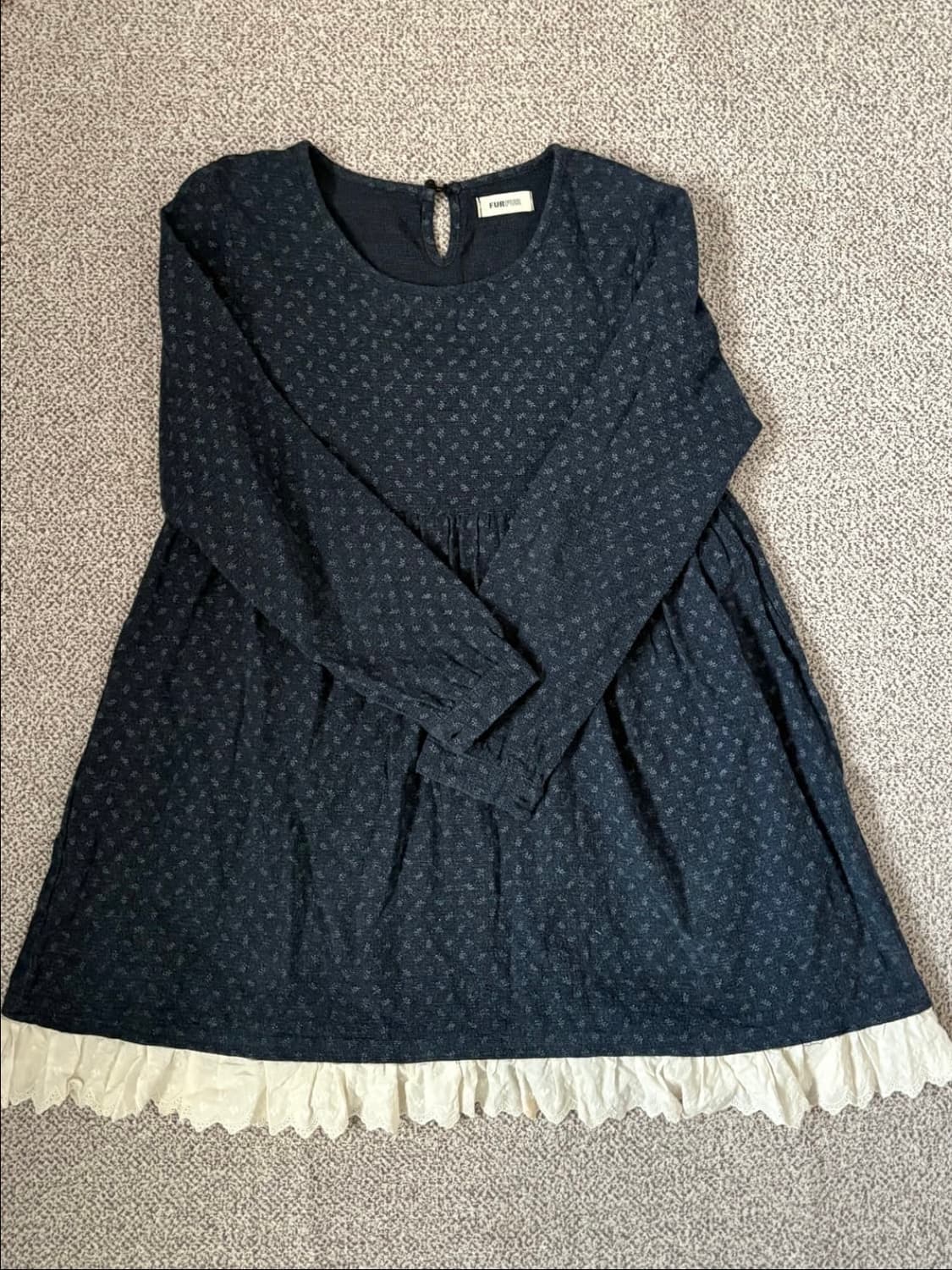 FURFUR 모리걸 페어리 너드 레이어드 원피스 상품이미지2