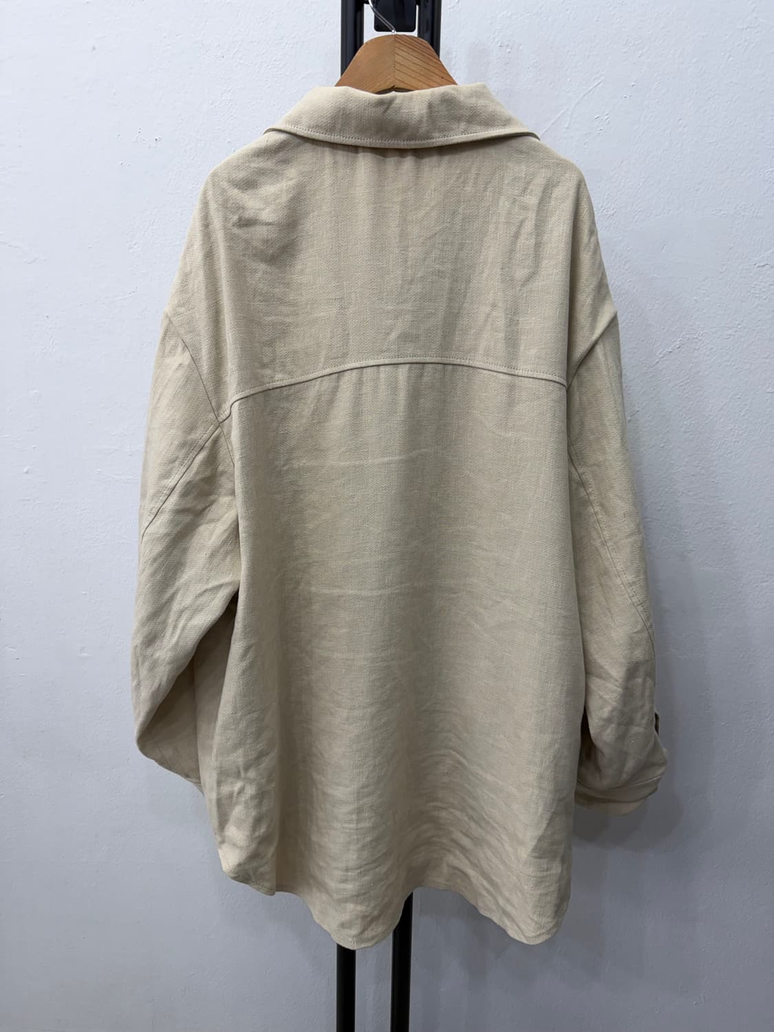 정품) 타임 한섬 20ss 여성 오버사이즈 자켓 82 상품이미지4