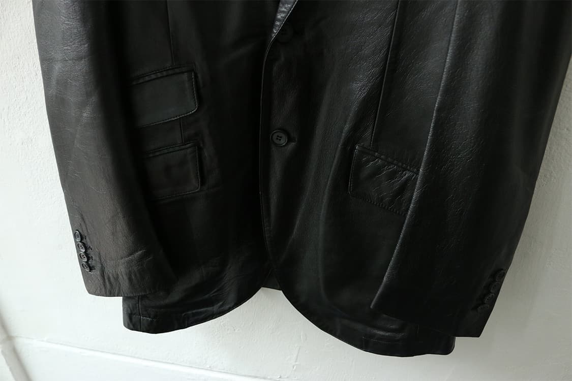 캐서린 햄넷 런던 레더 블레이저 자켓 상품이미지6