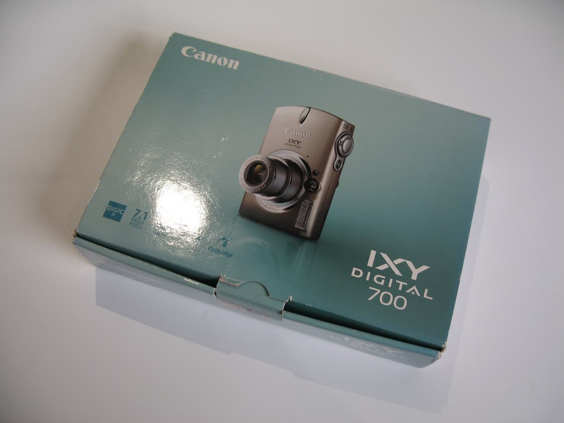 캐논 익시 700(익서스 750 일본 내수 모델) 샴페인 골드 박스셋 상품이미지8