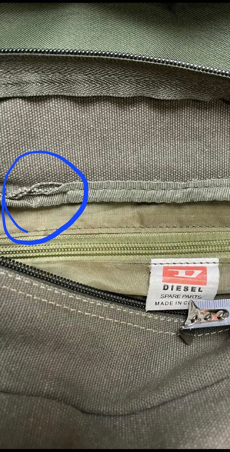 DIESEL 디젤 밀리터리 풍 크로스백 메신저백 상품이미지10