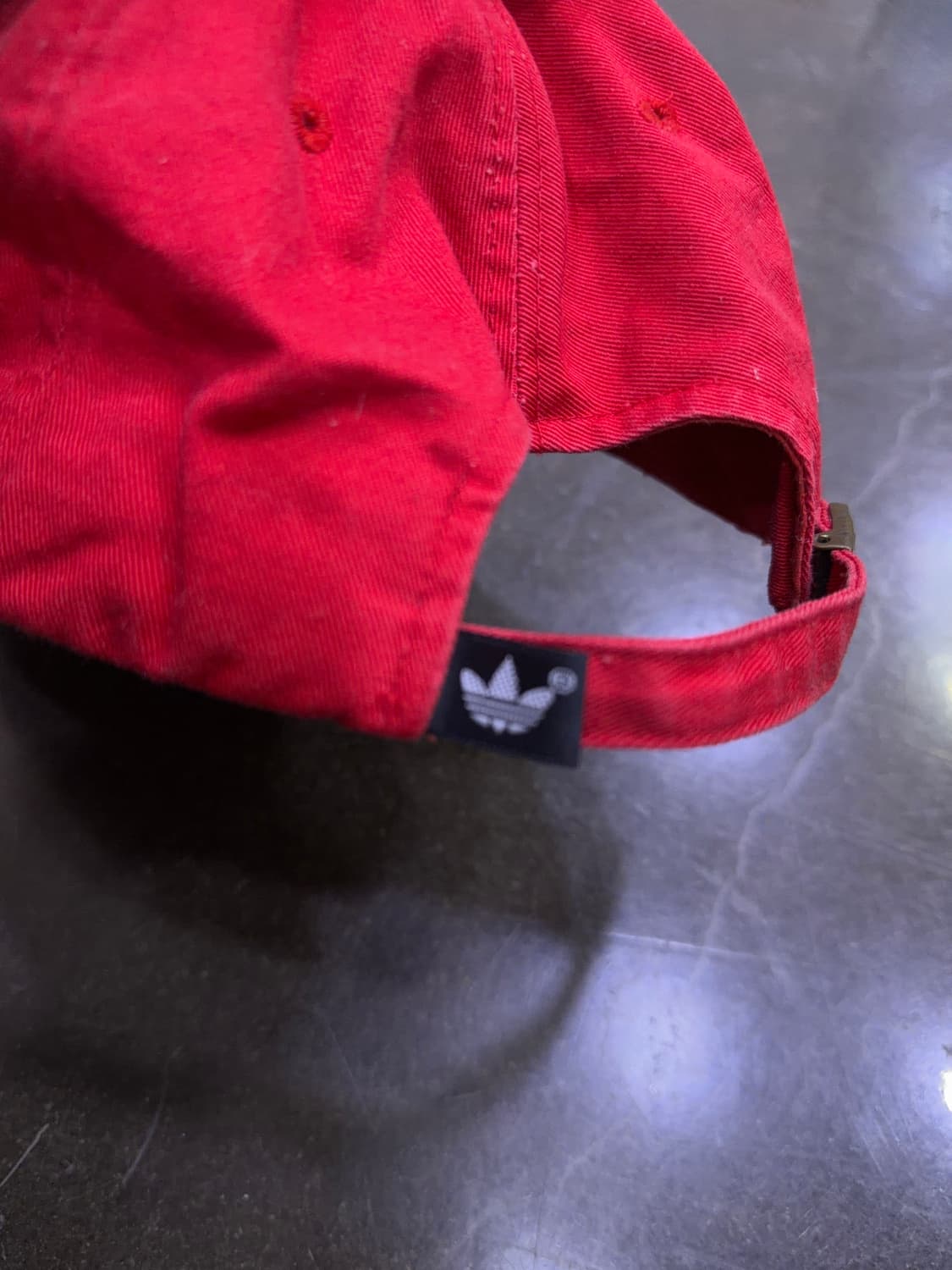 아디다스 오리지널 스페인 국가대표 엠블럼 볼캡 레드 상품이미지6