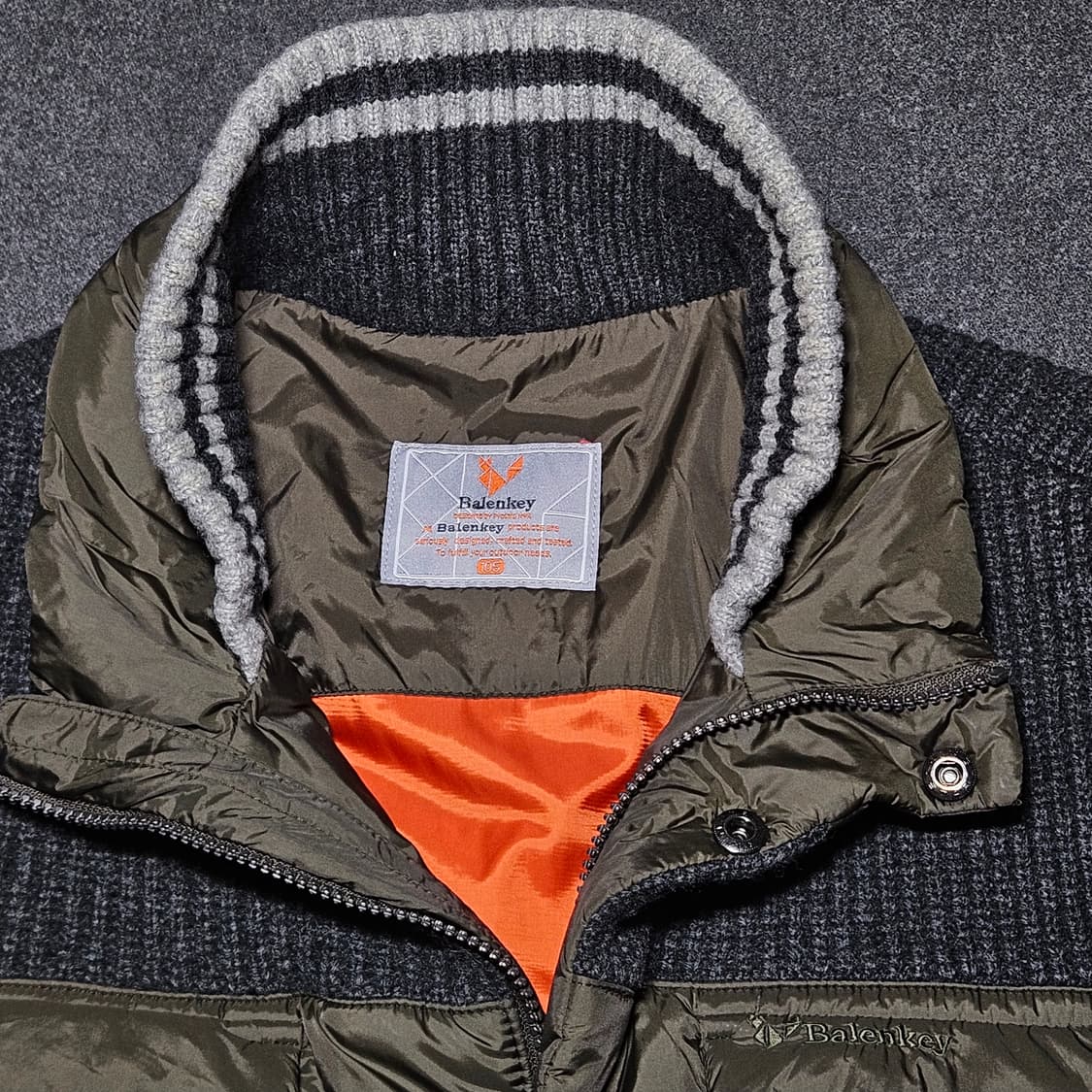 Balenkey Golf 남성 니트 패딩 105 상품이미지2