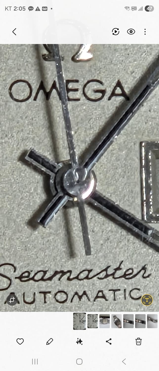 정품 오메가 시계 OMEGA빈티지 씨마스터 테레비 36mm 올제치 상품이미지3