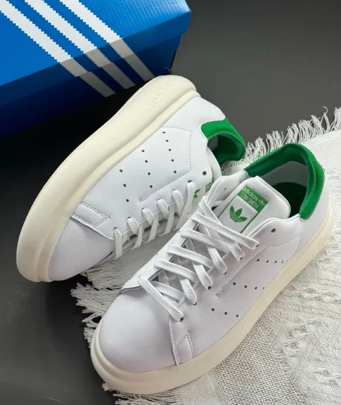 아디다스 스탠 스미스 PF 그린 클라우드 화이트 270 상품이미지3