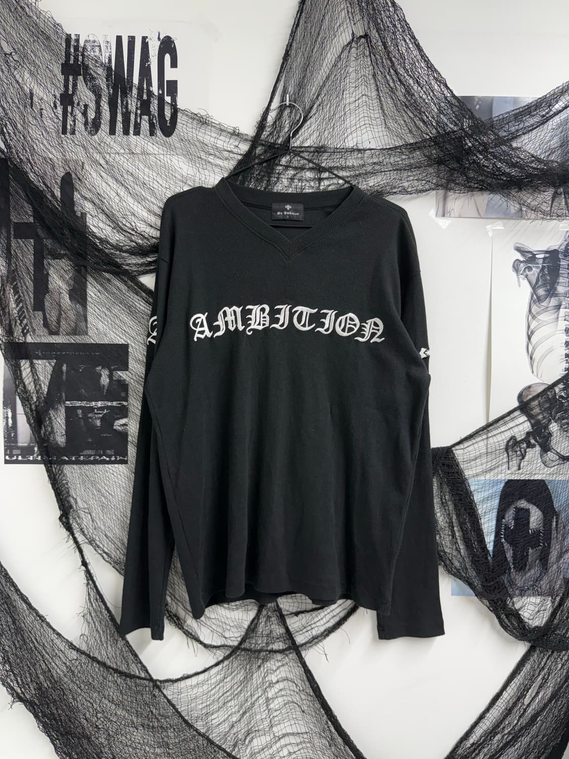 Punk mood patch longsleeve 상품이미지5