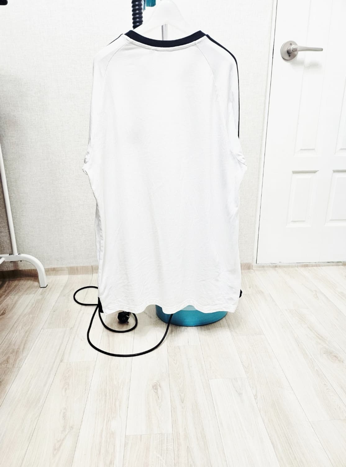 (110~115)3XL☆초대장급☆ 아디다스 파이어버드 [흰검] 링거긴팔티 상품이미지6