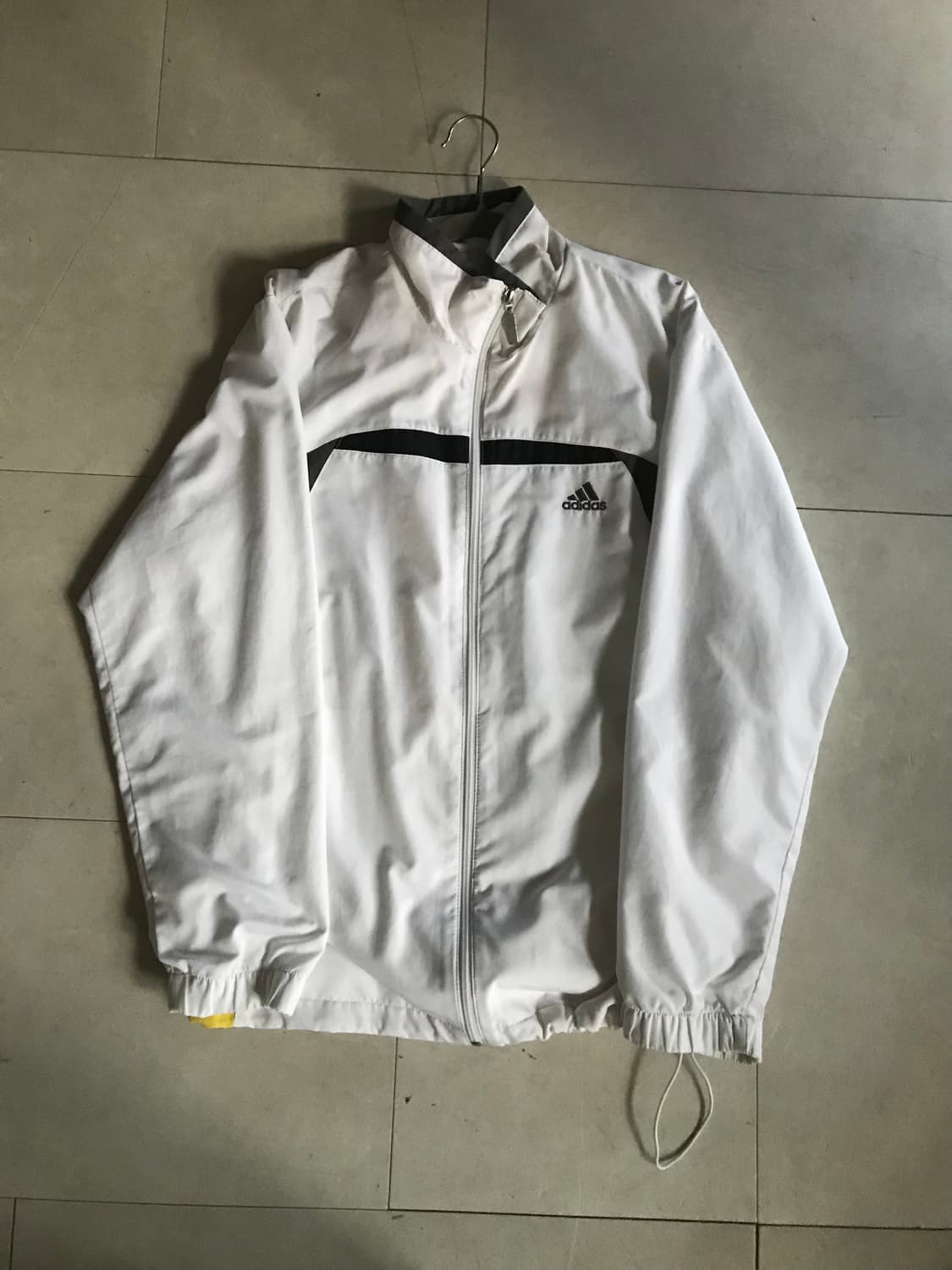 아디다스 화이트 윈드브레이커 상품이미지8