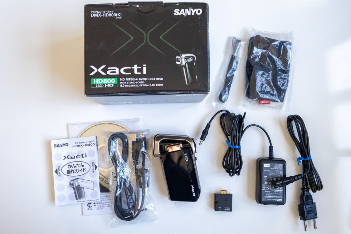 Sanyo Xacti DMX-HD800(K) / 빈티지 디지털 캠코더 상품이미지9