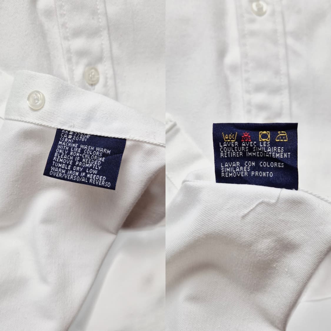 [M] 타미힐피거 코튼 화이트셔츠 상품이미지9