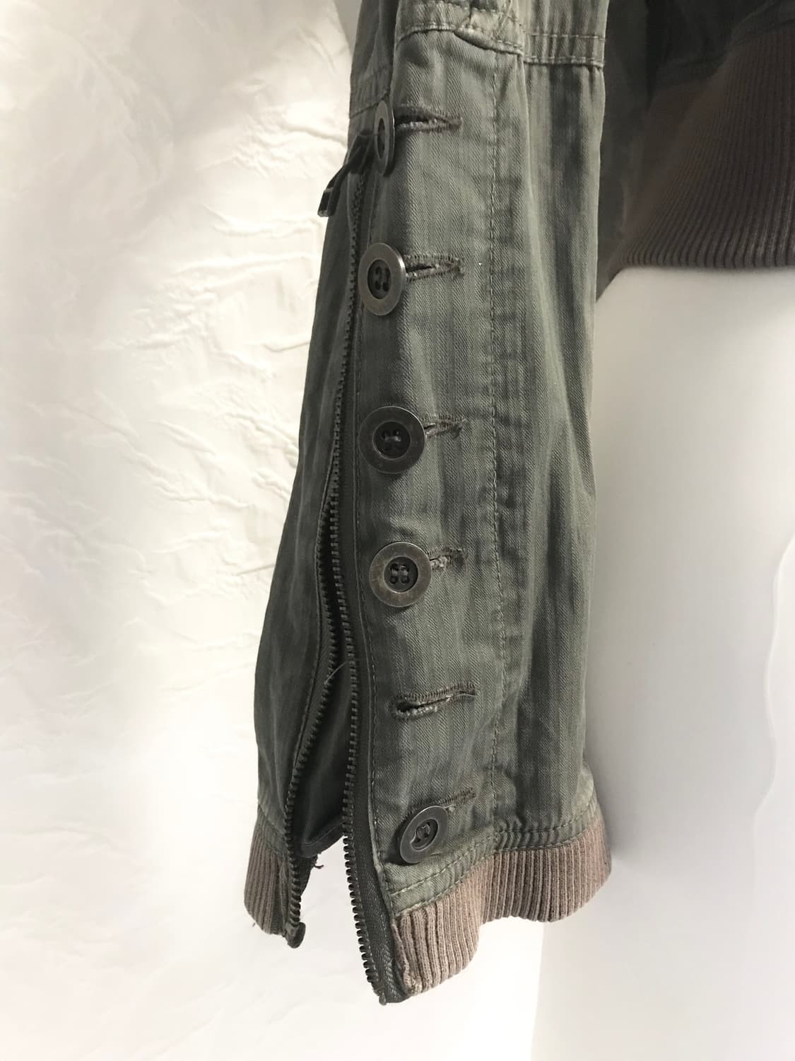 택포•빈티지 핀터깔 00s y2k 3-way 아카이브 하이넥 자켓 상품이미지10