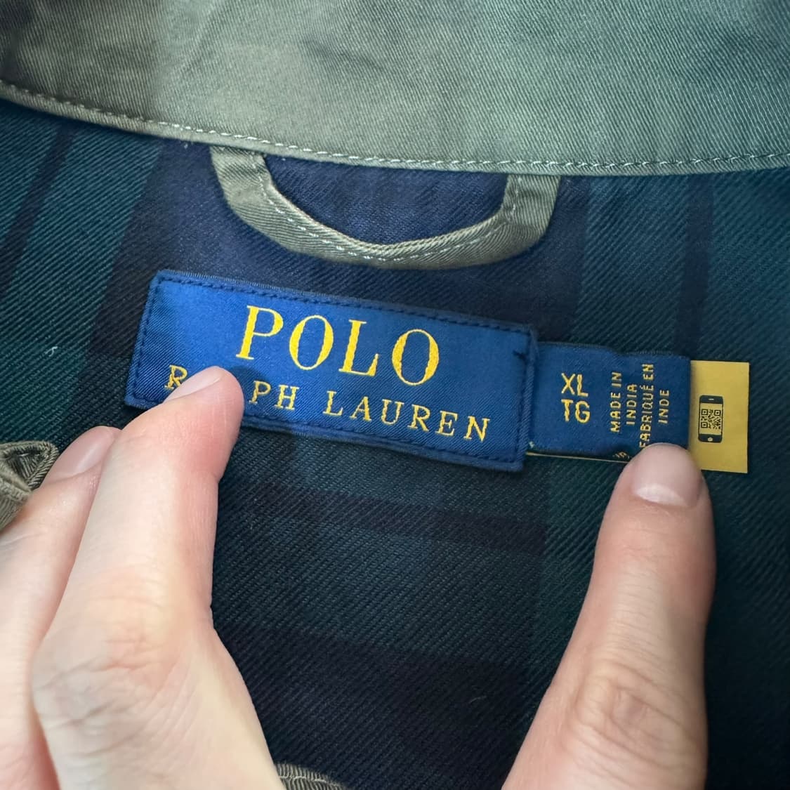 신형 QR라벨 폴로 랄플로렌 카키 바라쿠다 자켓 상품이미지6
