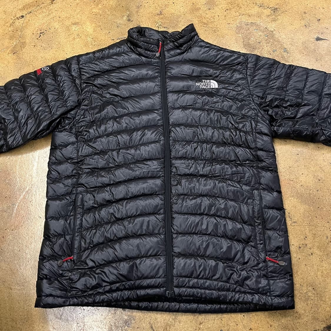 [정품/100] 노스페이스 써밋 800 경량 패딩 블랙 b17 상품이미지3