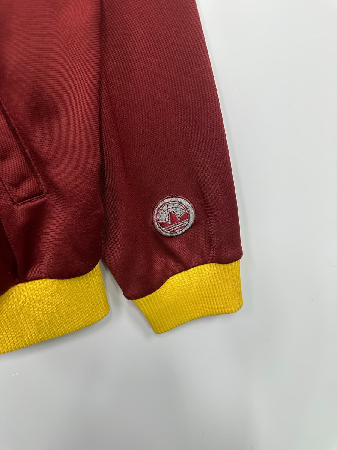 아디다스 ASC 버건디 져지 트랙탑  상품이미지3