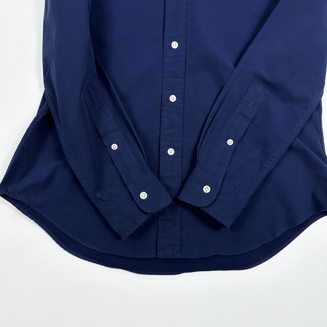 폴로 랄프로렌 클래식 슬림핏 셔츠 네이비 M 상품이미지4