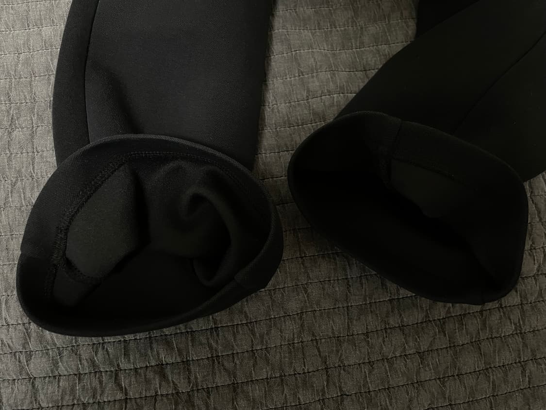 렉토 25SS 와이드 밴딩 루즈핏 스웻팬츠 블랙 상품이미지9