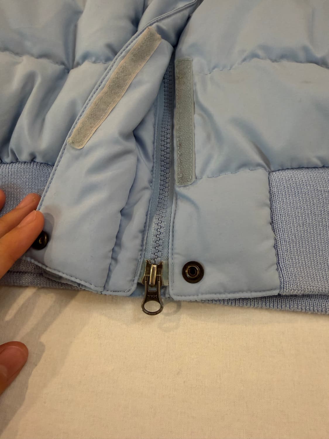 대장급 노스페이스 소라색 패딩 희귀컬러 상품이미지4