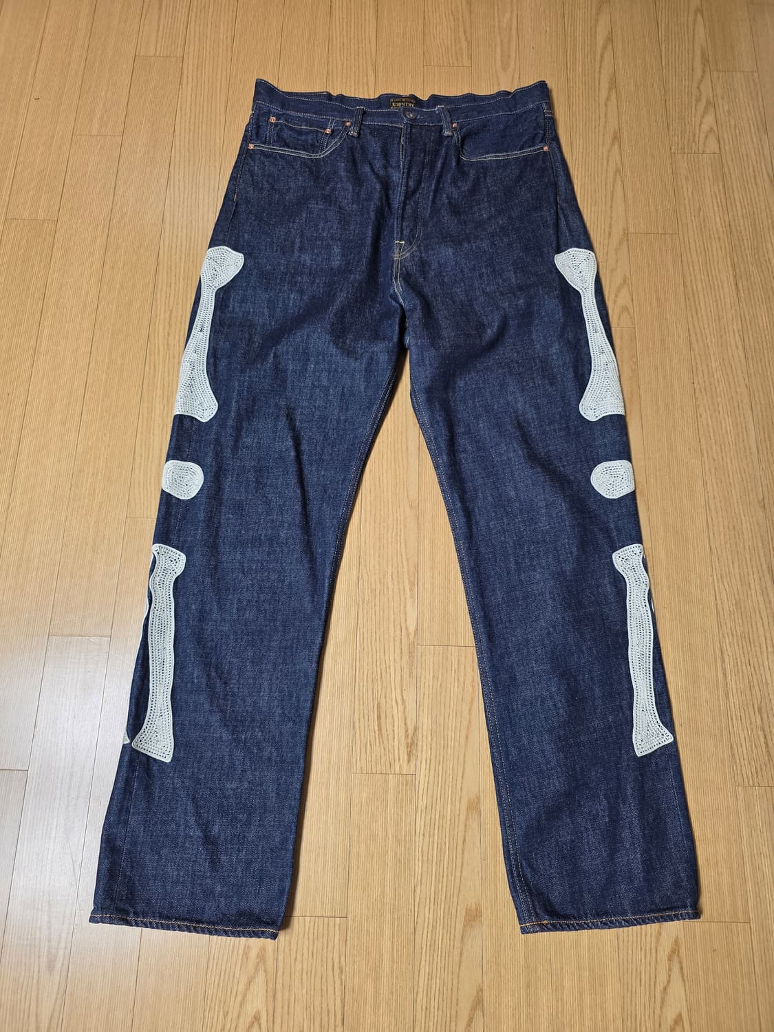 캐피탈 본 데님 멕시칸 턱시도 5P 오카길리 팬츠 인디고 36 사이즈 상품이미지1