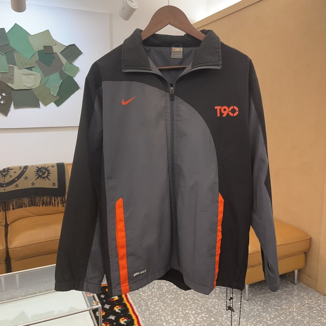 나이키 올드스쿨 토탈90 축구 바람막이 자켓 XL C06819 상품이미지3