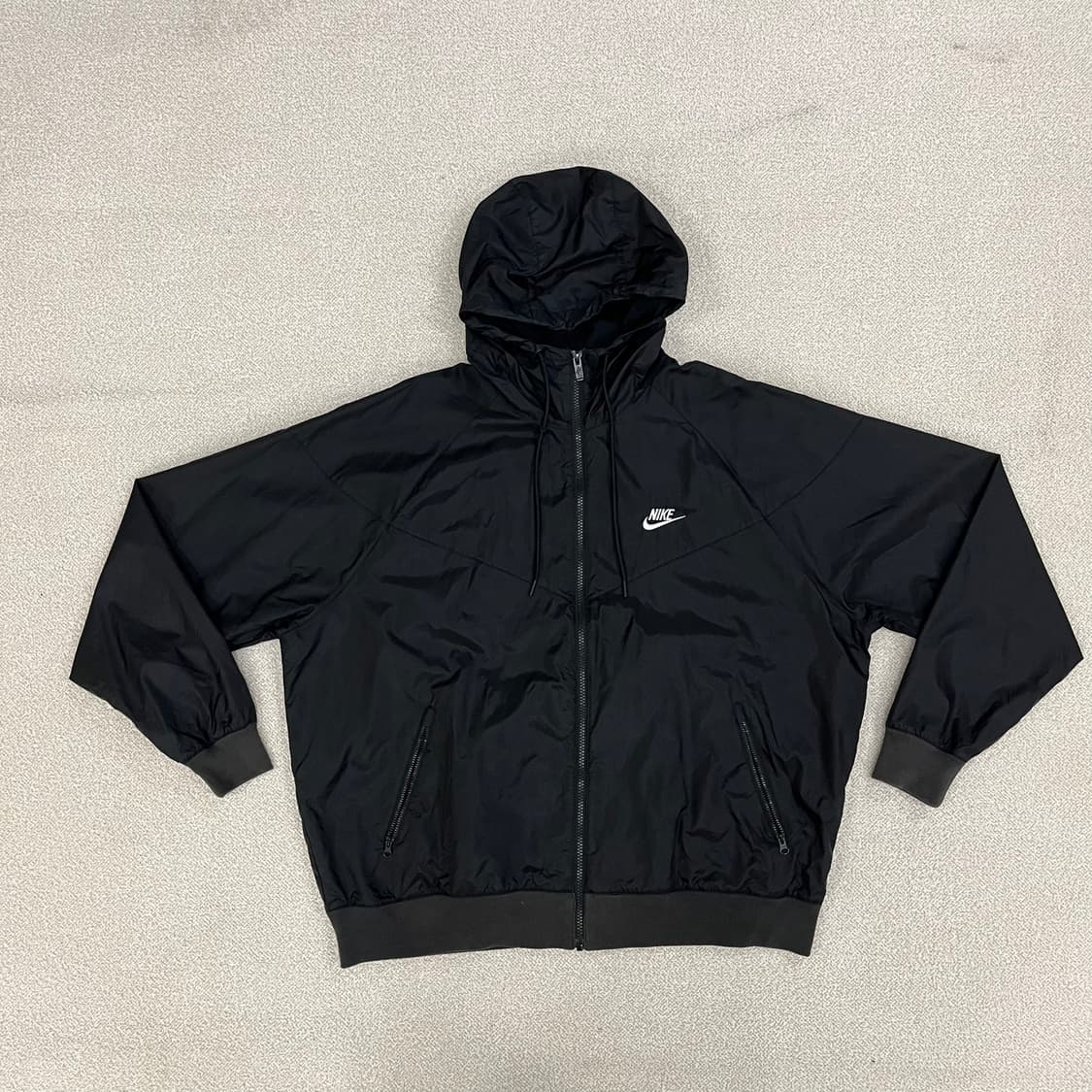 [2XL] 나이키 윈드러너 바람막이 자켓 블랙 3922 상품이미지1