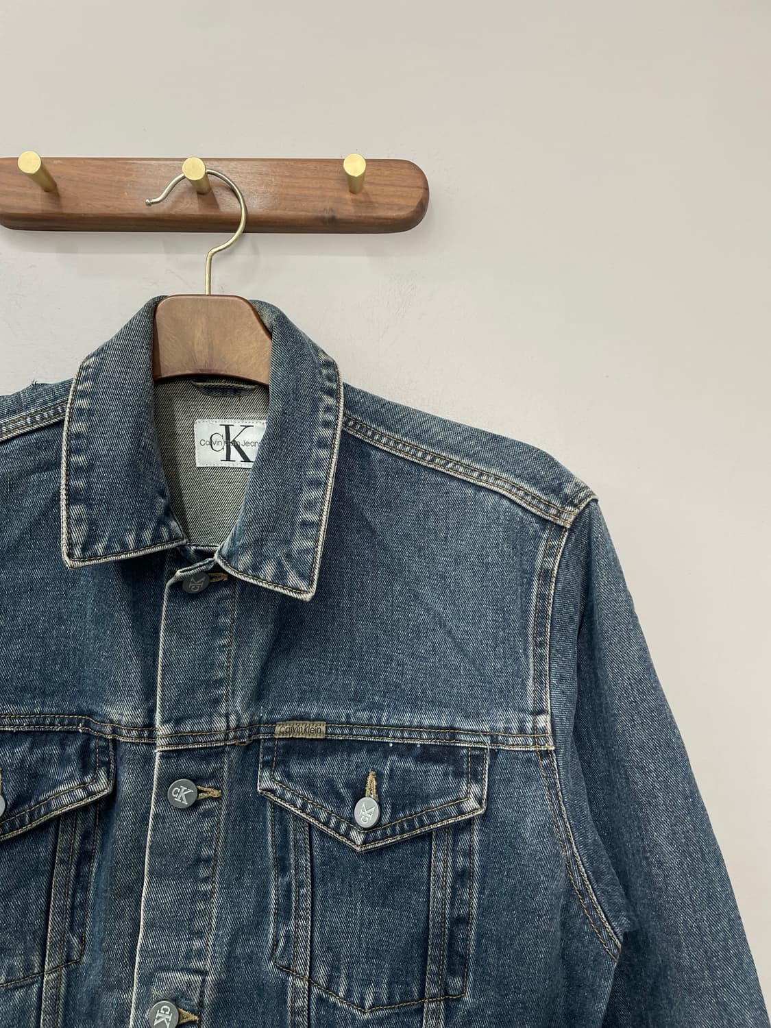 캘빈클라인 진청 데님 자켓 H1521 상품이미지3