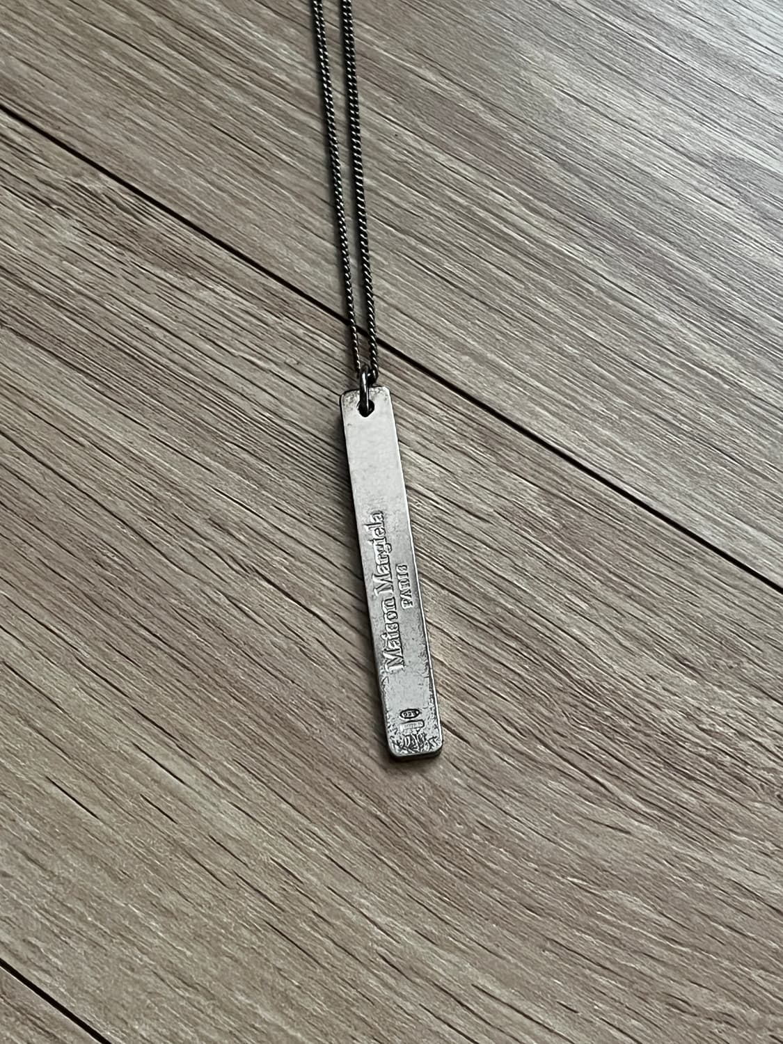 마르지엘라 넘버 바 목걸이 상품이미지2