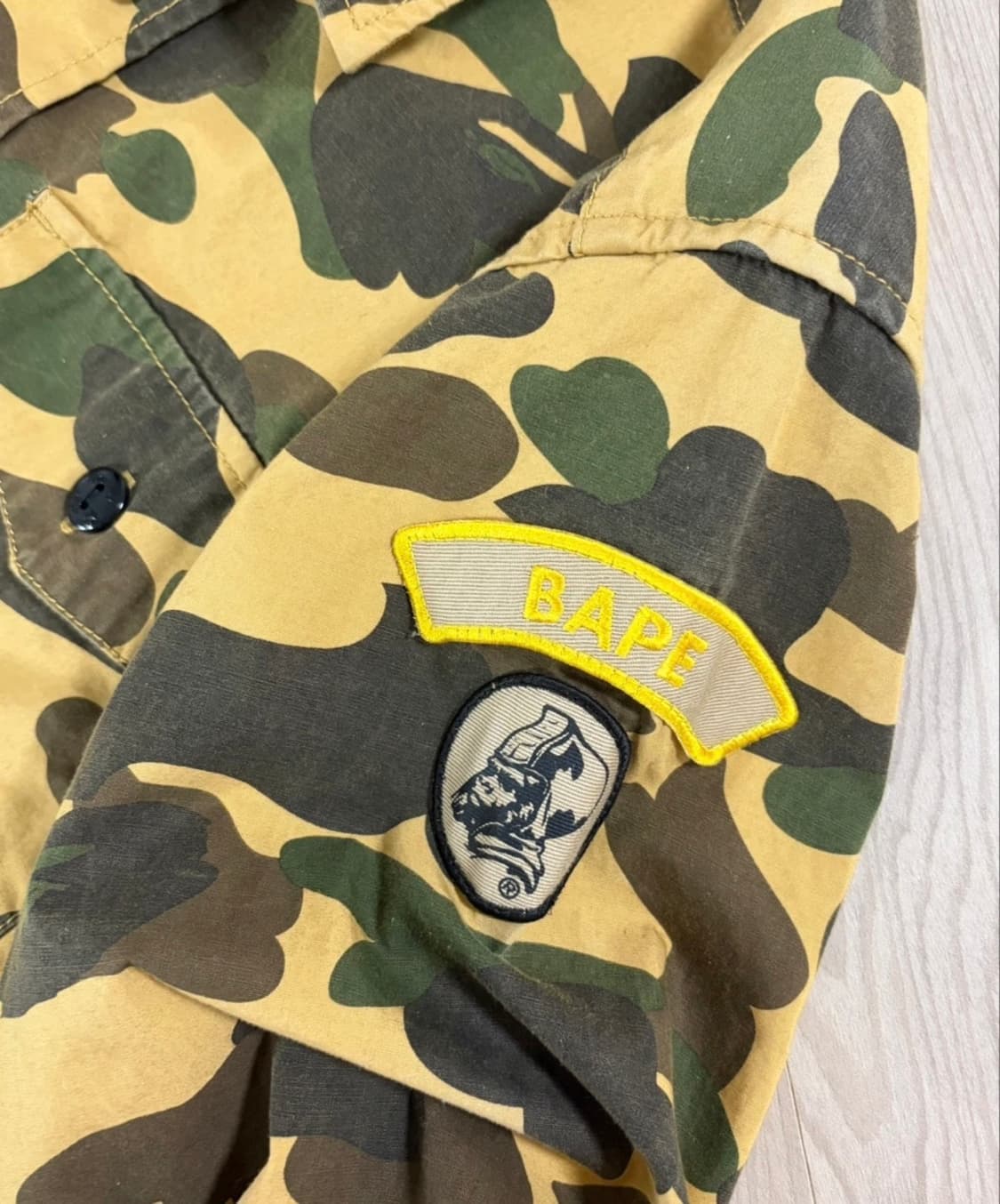 베이프 황계 셔츠 S사이즈 상품이미지3