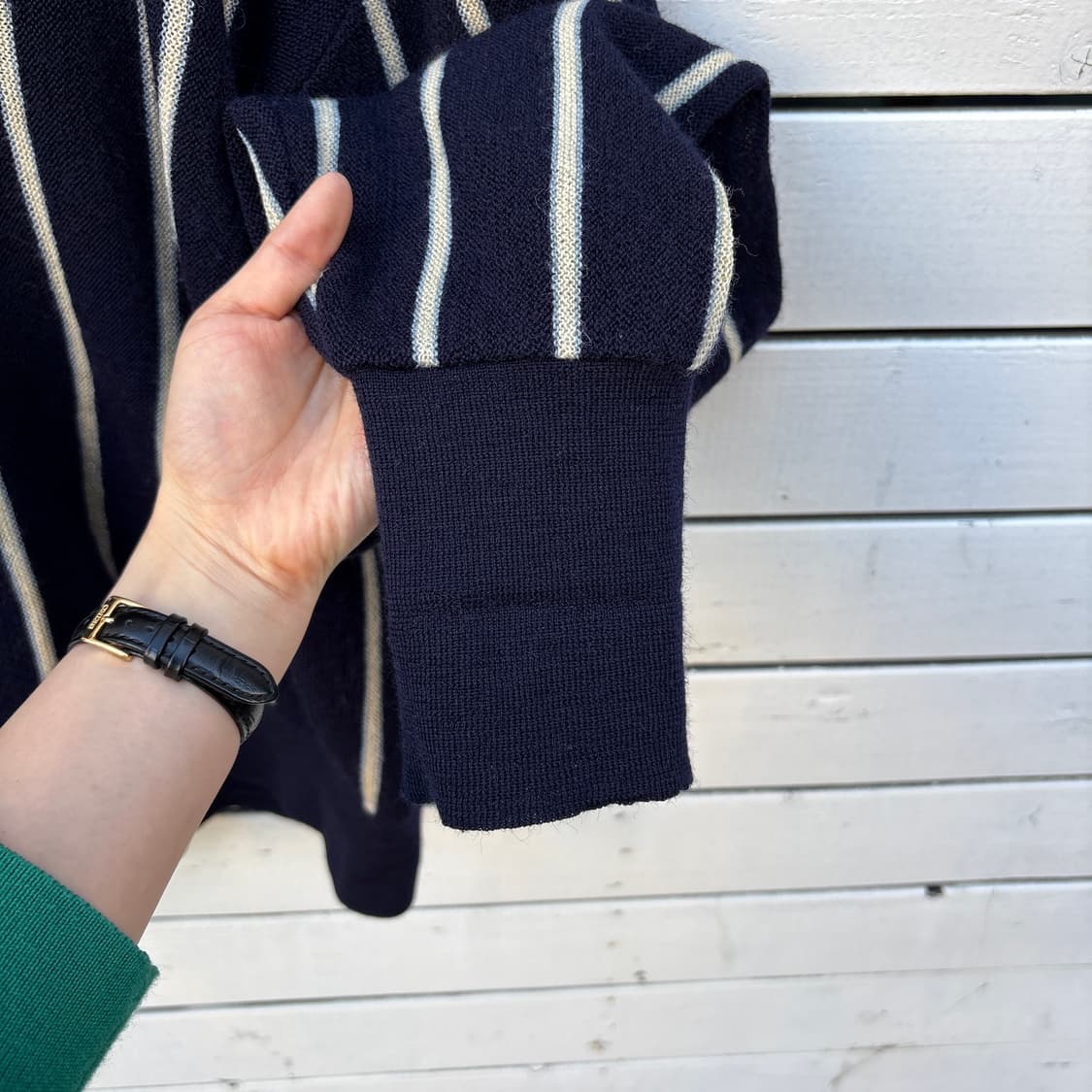 Lacoste 라코스테 스트라이프 니트 가디건 상품이미지8