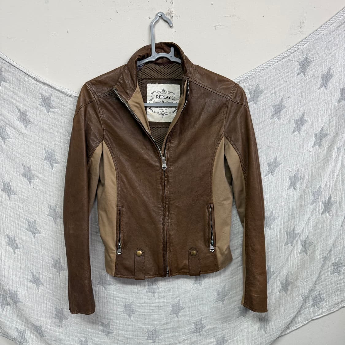리플레이 램레더 자켓 상품이미지2