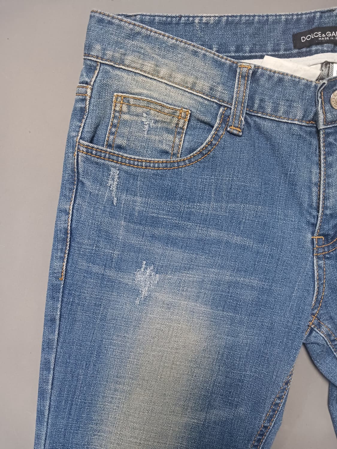 [32] 돌체앤가바나 미니플레이트 14골드진 청바지 상품이미지2