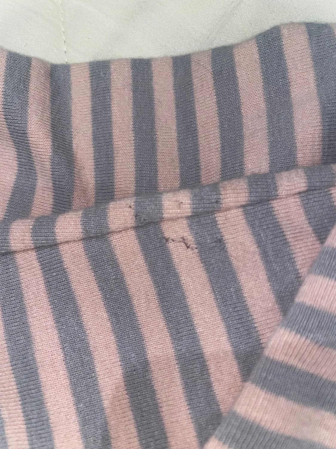 브랜디멜빌 롱슬리브 핑크그레이 zelly 스트라이프 상품이미지4