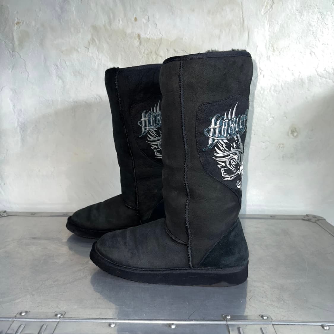 Harley-Davidson 자수레터링 어그부츠 상품이미지5