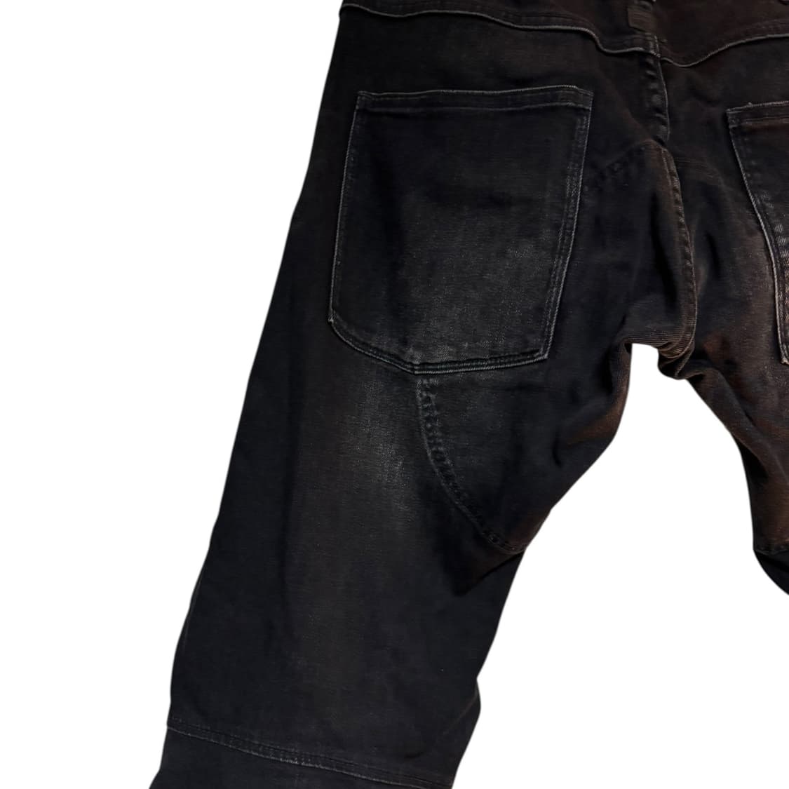 지스타로우 5620 3D Slim 바이커 블랙 데님팬츠 상품이미지6