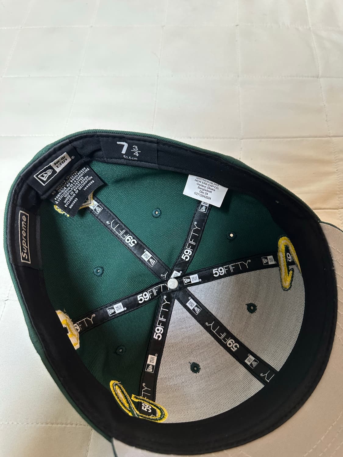 Supreme multi S logo Newera Green 734 상품이미지4