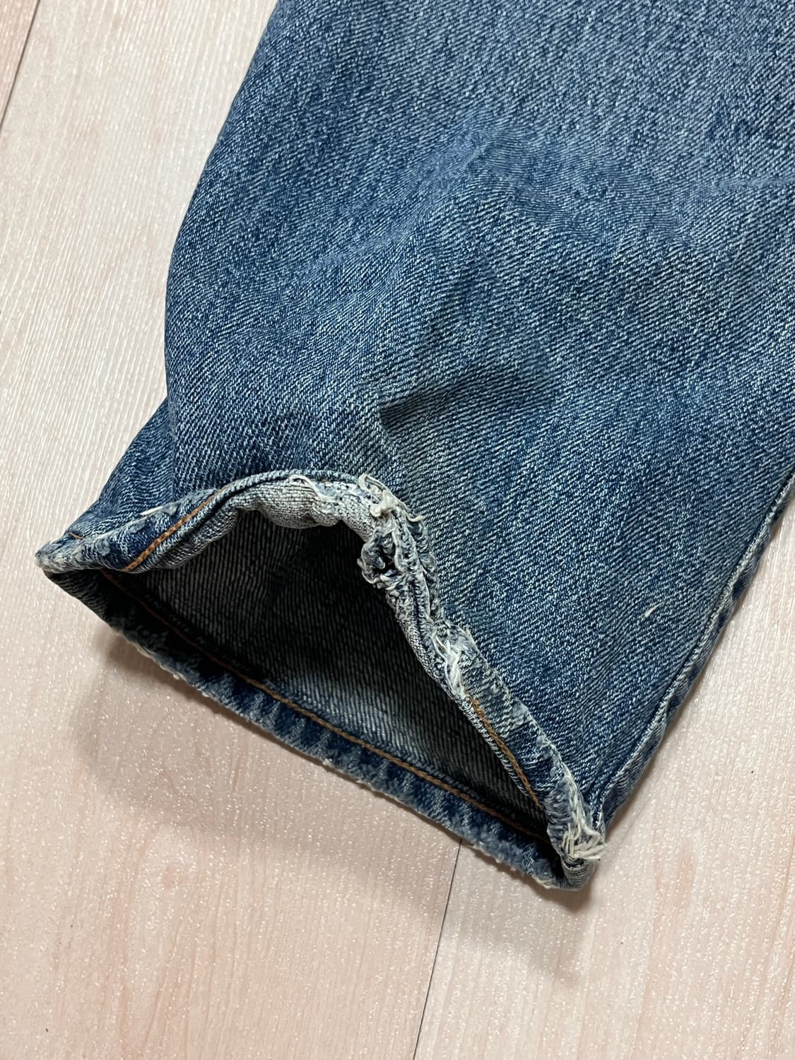 논네이티브 테이퍼드 핏 데님팬츠 청바지 상품이미지4